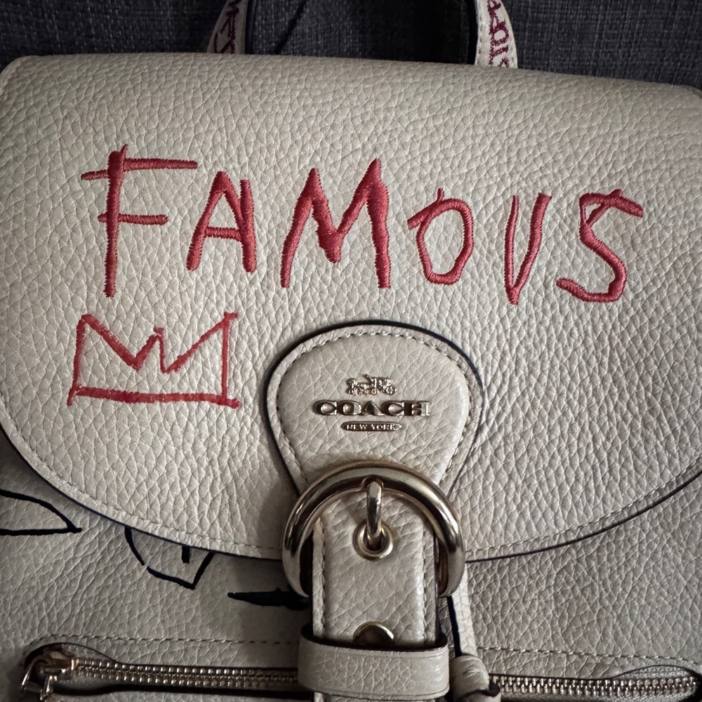 Coach X Jean Michel Basquiat Kleo Backpack - Picture 3 of 15